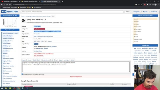 Curso API RESTFULL com Spring Boot + Kafka Completo (2 - Configurando o ambiente) смотреть онлайн