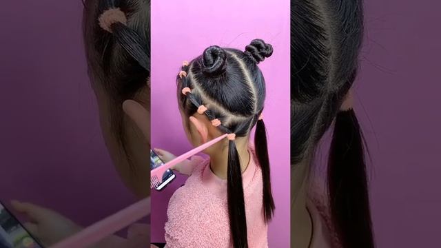 НЕБРЕЖНЫЙ ВЫСОКИЙ ПУЧОК ВМЕСТО ОБЫЧНОЙ ГУЛЬКИ | ПРИЧЕСКИ НА КАЖДЫЙ ДЕНЬ | MESSY BUN HAIR TUTORIAL смотреть онлайн