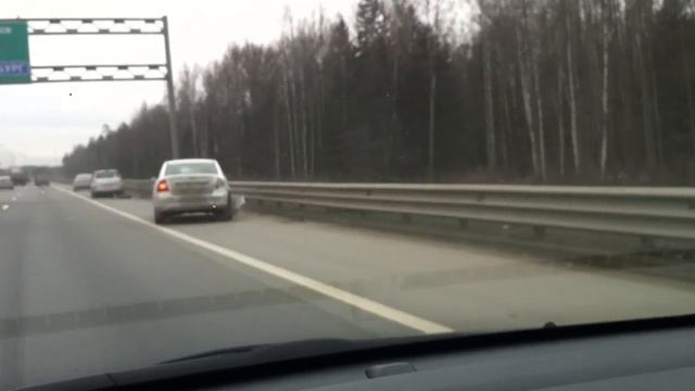 KIA RIO 2012 Sedan 1,6 AT Prestige DYS4D261B Езда по КАД расход бензина GR смотреть онлайн