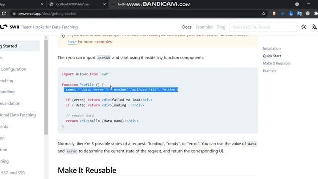 React JS + useSWR = realtime fast Request API смотреть онлайн