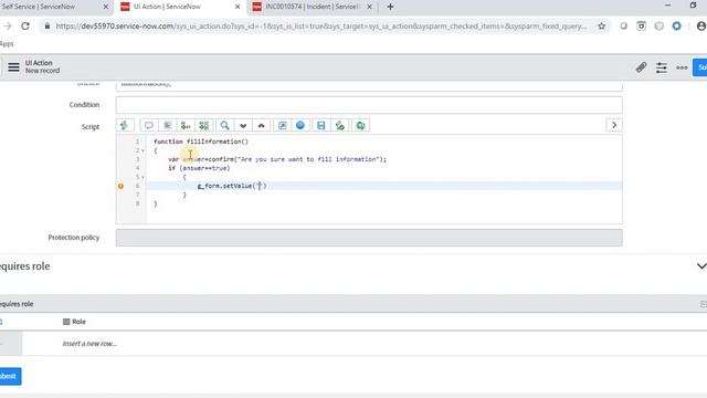 UI ACTION in ServiceNow | How to implement UI Action in ServiceNow (Scripting Demo) смотреть онлайн