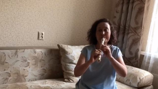Подмосковные вечера - блокфлейта