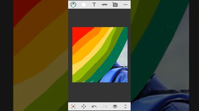 ~Туториал в приложении "Набросок" (радужный фон) ~ смотреть онлайн