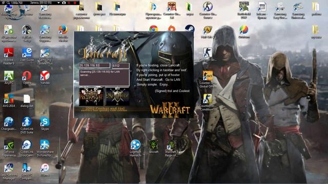 Как играть в Warcraft 3 Region of Chaos/Frozen Tron по локальной сети смотреть онлайн