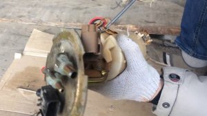 Chevrolet Lanos  замена фильтра топливного насоса