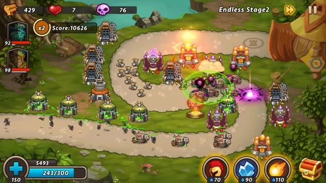 Castle defense 2 - Endless Stage 2 Best record: Wave 149 смотреть онлайн
