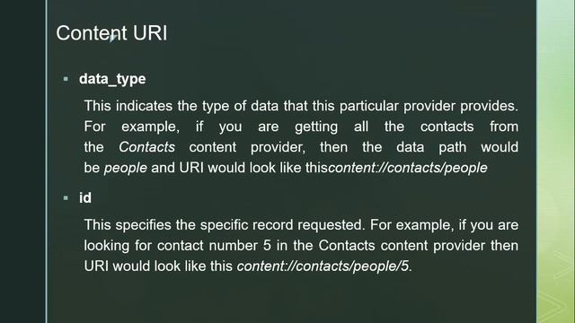 Content Provider in Android Explanation смотреть онлайн