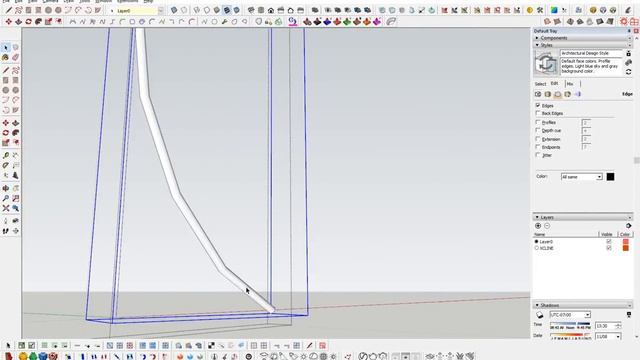 SketchUp. Моделинг архитектуры. Плагины. Делаем макет винтового паркинга. смотреть онлайн