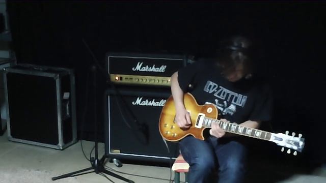 Marshall Jcm 2000 Dsl+Gibson Les Paul смотреть онлайн