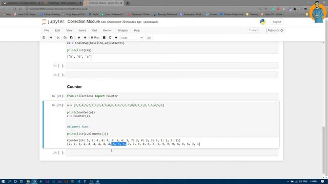 Counter | Python Collection Module 4.0 смотреть онлайн