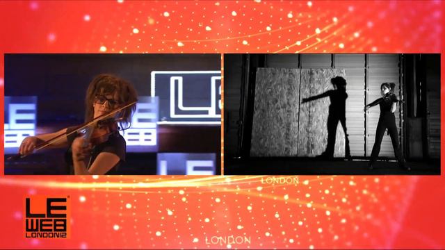 Lindsey Stirling, Hip Hop Violinist  Performs At LeWeb In London 2012
