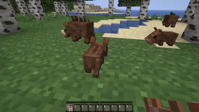 Minecraft Boar pack (Кабаны в майнкрафт) смотреть онлайн