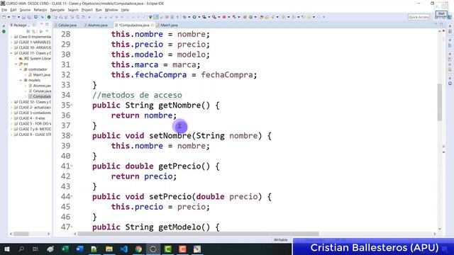 Clases y metodos void return en JAVA toString suma logueo resta formatear Date a String PARTE 6/6 смотреть онлайн