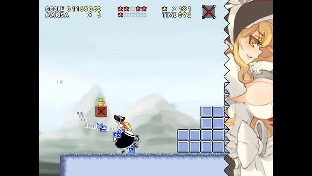 New Super Marisa Land - 10 - Como detonar paredes, o chão... смотреть онлайн