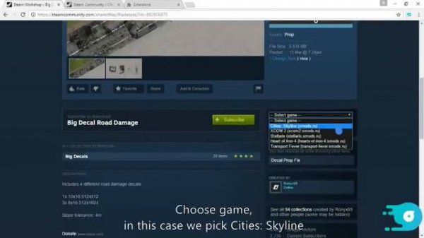 Steam External Downloader - How to download Steam Workshop item