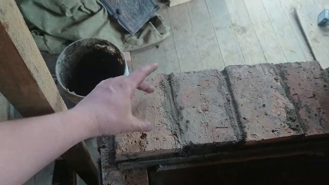 Кирпичная печь в баню... смотреть онлайн