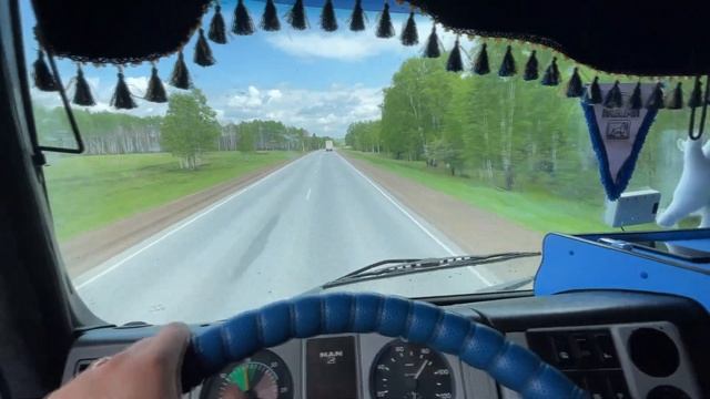 Рейс Красноярск - Тайшет, изучаем МАН смотреть онлайн