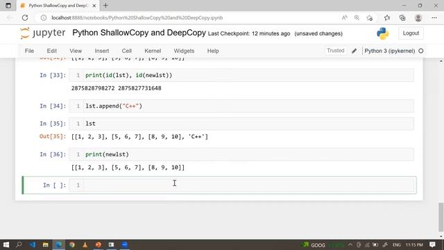 Python Shallow Copy and Deep Copy Tutorial смотреть онлайн