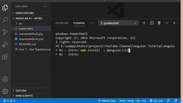 Angular #1 ? Getting Started how to start create app full tutorial for beginners crash course 2022 смотреть онлайн