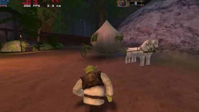 Shrek 2 ШРЕК 2 THE GAME FPS BENCHMARK ТЭКСТУРЬI: ВЫСОКИИ 1024x768 смотреть онлайн
