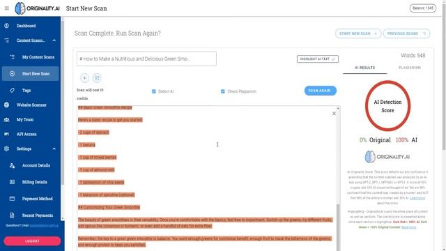 AI Content Detection Tool 2024 ✅ Detect GPT4 & Chat GPT with Best AI Detector смотреть онлайн