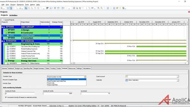 Oracle Primavera P6 Courses -Episode 3 смотреть онлайн