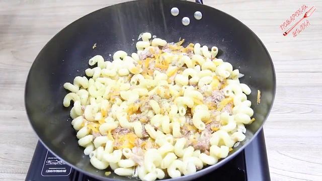 Макароны с тушенкой смотреть онлайн