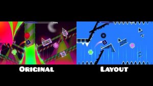 «Crazy III» Original vs Layout | Geometry Dash Comparison