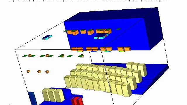 Численное моделирование Пресс-центра Дома Правительства РФ, г. Москва. смотреть онлайн