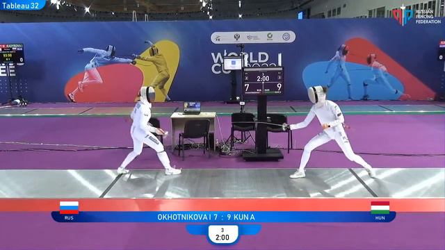 Sirius Epee 2022, WE Ind T32 Kun HUN - Okhotnikova RUS смотреть онлайн