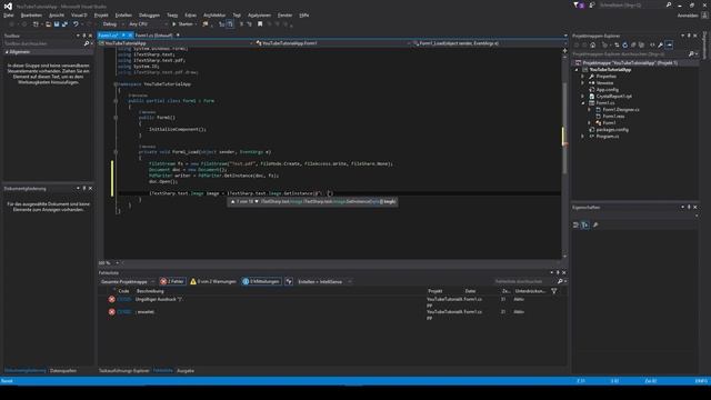 QuickTip #331 - C# Visual Studio .NET Tutorial - iText# PDF Add Image смотреть онлайн