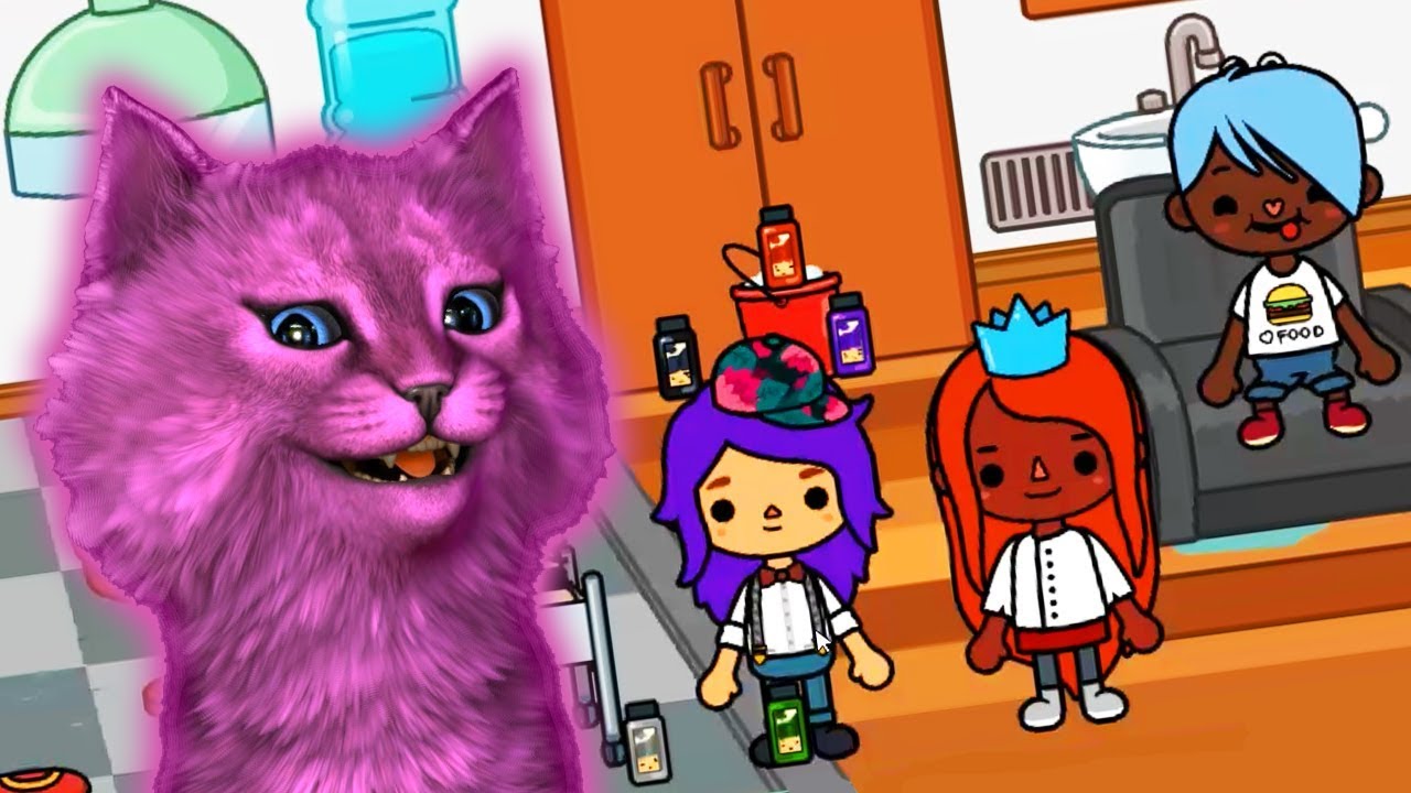 ВЕСЕЛАЯ ПАРИКМАХЕРСКАЯ ИГРА для ДЕТЕЙ говорящий КОТЕНОК АБИ играет ДЕТСКИЙ ЛЕТСПЛЕЙ #50 смотреть онлайн