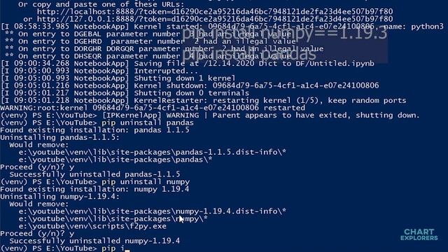 RuntimeError: The current Numpy installation fails to pass sanity check смотреть онлайн