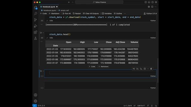 Python for Finance: Gathering and Visualizing Stocks Data смотреть онлайн