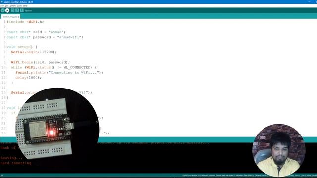 Connecting To WiFi And How to Automatically Reconnect WiFi on ESP32 смотреть онлайн
