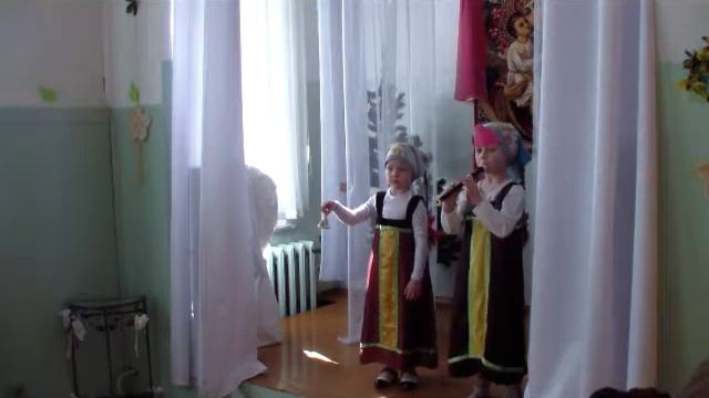 Студия Рождественские колокольчик Пасха 2017 Даша и Саша выступление смотреть онлайн