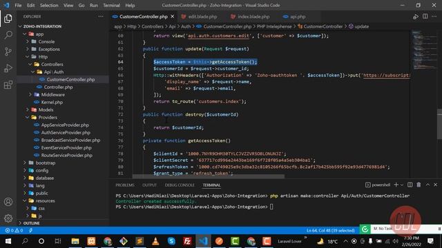 (11) Laravel Http Client | Delete Customer using Api | How to use Laravel Http Client Request смотреть онлайн