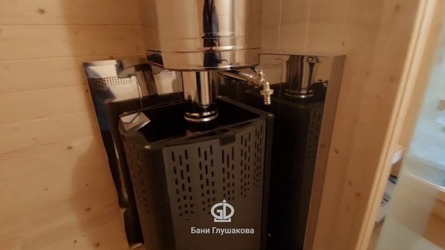 Квадробочка 2,4х4 с печной топкой в комнате отдыха смотреть онлайн