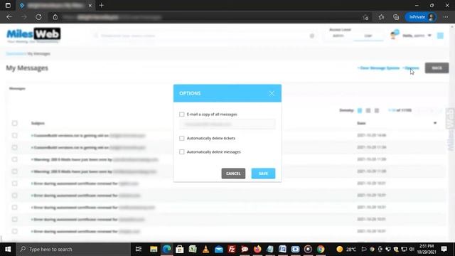 How to Enable Notification Email from DirectAdmin? | MilesWeb смотреть онлайн