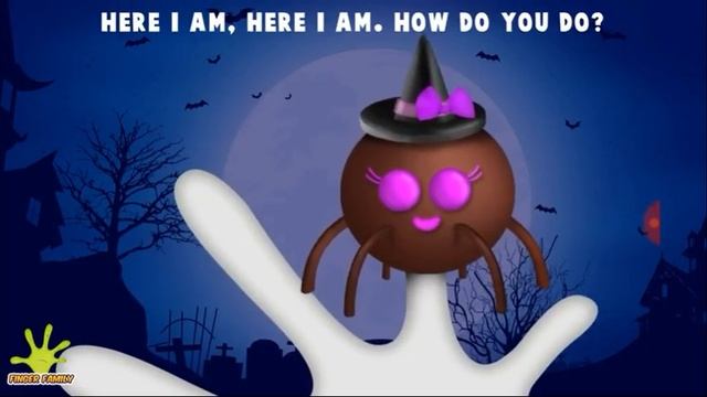 The halloween finger family spider cake pop family nursery rhymes l spider cake pop finger family смотреть онлайн