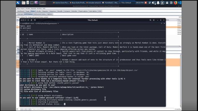 TryHackMe - Gamezone Walk through смотреть онлайн