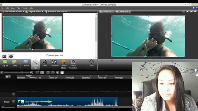 Camtasia Studio 8 Basics: How To Zoom and Pan Over Your Footage смотреть онлайн