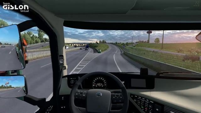 Live Test Euro Truck Simulator 2 1.35x DX11 смотреть онлайн
