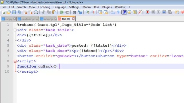 Python Web Frameworks: 11 bottle item 2 смотреть онлайн