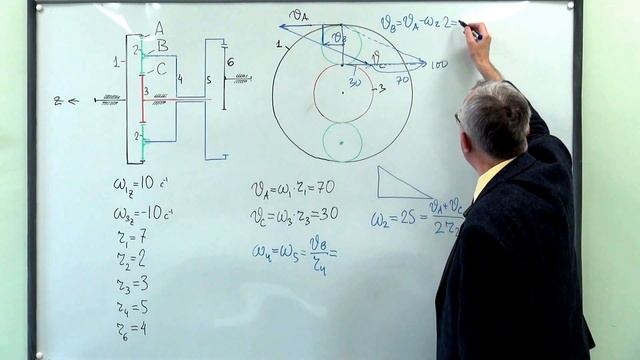 Кинематика планетарного механизма смотреть онлайн