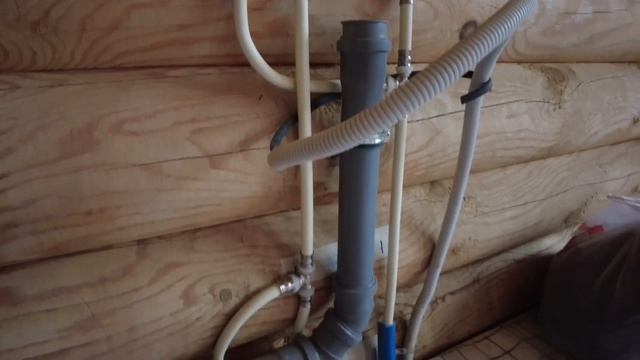 Отопление в доме из Бревна Мишкин Лес смотреть онлайн