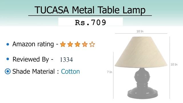 5 Best affordable Decorative Lamps | Bedroom Lamps | Living Room decoration Lightning table lamp смотреть онлайн