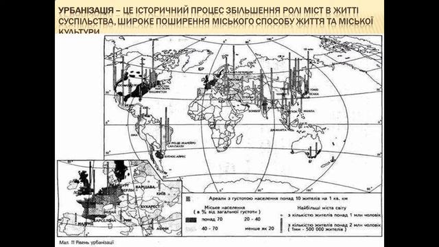 Презентація Розміщення населення смотреть онлайн