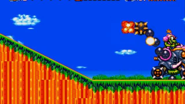 Sparkster: Rocket Knight Adventures 2 1994 (SEGA GENESIS\MEGA DRIVE) Gameplay смотреть онлайн