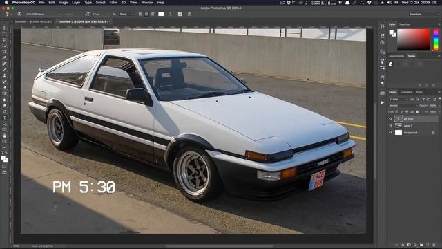 Old VHS Effect Photoshop Action Tutorial (How to use) смотреть онлайн